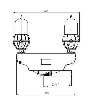 Dual Low Intensity Obstruction Light