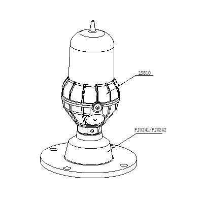 Low Intensity Obstruction Light