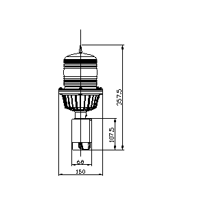 Low Intensity Obstruction Light