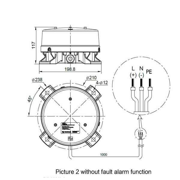 Medium Intensity Aviation Obstruction Light