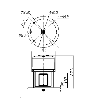 Medium Intensity Obstruction Light