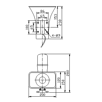 Audible Visual Alarm