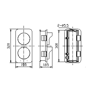 Industrial Traffic Light